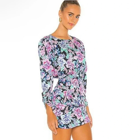 For Love & Lemons Brandy Mini Dress | Azalea | Revolve | XXS | NEW - Picture 2 of 14